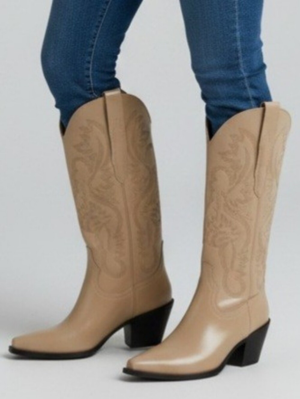 JEFFREY CAMPBELL NIB DAGGET WESTERN BOOTS